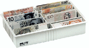 Euro pripomoki in varnost premoenja > Sortiranje denarja > Predalniki za bankovce in tiskovine > SF 8